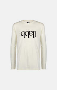 Clothing wholesaling: Merino Long Sleeve Tee | Capsize - Off White - Men's