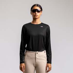 Traverse Long Sleeve Jersey - Women's BLACK