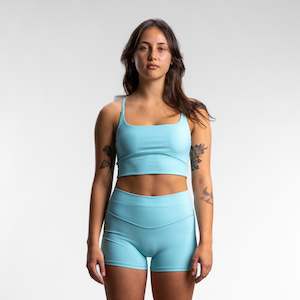 Agile Longline Bra Women's AQUA