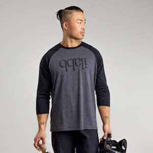 Clothing wholesaling: Lomond Capsize 3/4 Jersey - Men's CHARCOAL/BLACK