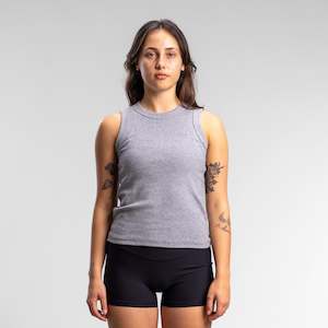 Clothing wholesaling: Capsize Box Fitted Tank Women's GREY MARLE