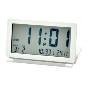 Rhythm Digital Travel Alarm Clock LCT098NR03