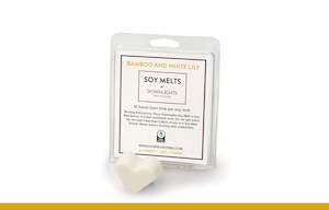 Heart Soy Melts - Bamboo & White Lily