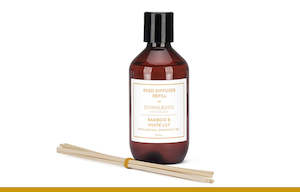 Candle: Reed Diffuser Refill - Bamboo & White Lily