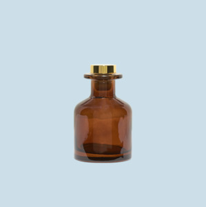 Amber Glass Classic Diffuser Bottle - Illumina Candle Supplies