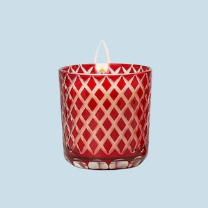 Wholesale trade: Diamond Cut Glass - Deep Red - Illumina Candle Supplies