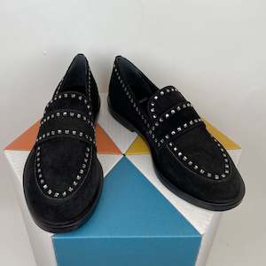 LAST PAIR Carla black suede size 36