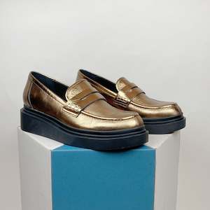 LAST PAIR Top End Zoafa old gold shine size 36