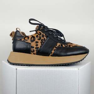 Sandals: Gelato Keagen Black_Leopard