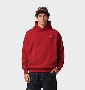 Clothing: Box Hood - Formula Red