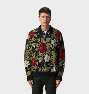 Mario Knit Sweater - Dark Floral