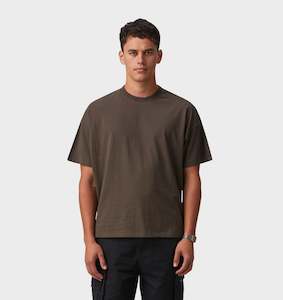 Clothing: Lewi Tee - Burnt Olive