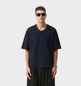 Clothing: Freddie SS Shirt - Navy