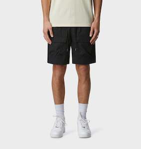 Clothing: Elliot Nylon Short - Black