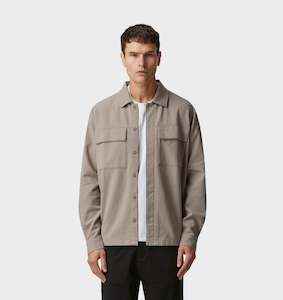 Clothing: Vinnie Workwear LS Shirt - Taupe