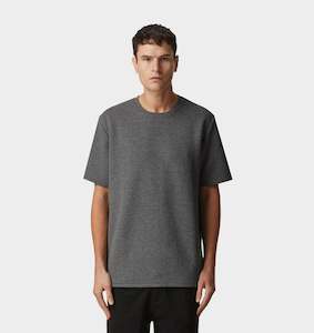 Clothing: Textured Heavy Chester Tee - Ash