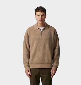 Mario Knit Sweater - Taupe