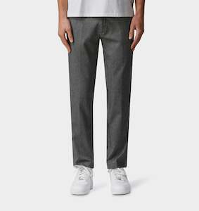 Clothing: Slim Kobe Pant - Tall - Charcoal Herringbone