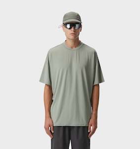 Clothing: Active Box Tee - Foam Grey