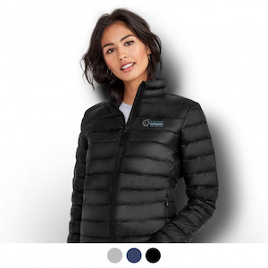 Handbag manufacturing: SOLS Wilson Women’s Puffer Jacket