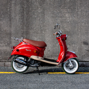 2024 FORZA Capri LX 50cc Scooter - Red