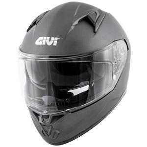 Full Face Motorcycle Helmets: Givi H506 Full Face Helmet - titanium