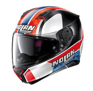 Nolan N87 Full Face Helmet - Rins red/white/blue - Small only