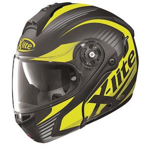 X-Lite X1004 Flip Face Helmet - black/yellow - size S