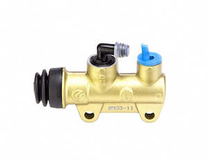 Rear brake master cylinder PS11 - gold - side inlet