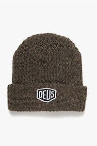 Motorcycle Casual Wear: Deus Melangie Beanie - Gold