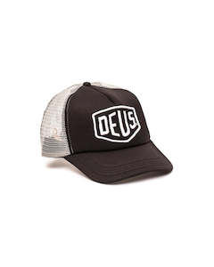 Motorcycle Casual Wear: Deus Baylands Trucker - Black/Grey