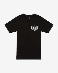 Motorcycle Casual Wear: Deus Venice Address Tee - Black