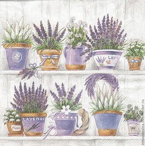 Ambiente Mixed Lavender Range 33 x33 cm Napkin