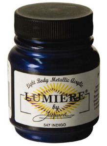 Products: Lumiere Acrylic Paint 2.25oz Indigo