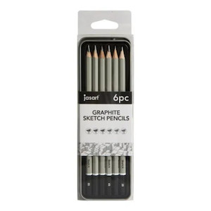 Jasart Sketching Pencil Sets 6pc