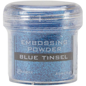 Ranger Embossing Powder - Blue Tinsel