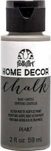 FolkArt Home Decor Chalk Paint - Castle