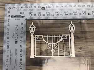 Ornate Gate Small Chipboard