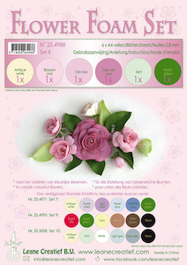 Flower Foam Set 8