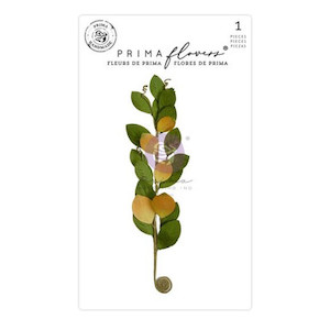 Prima Marketing Mulberry Paper Flowers Leaves