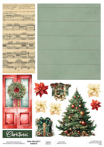 Products: 3Quarter Designs Xmas- Mini Project Sheet