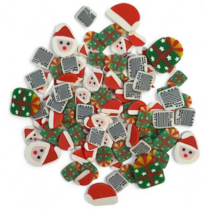 Buttons Galore Mix Upz Craft Embellishments 10g Dear Santa