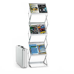 Concertina A3 Double Sided Brochure Stand