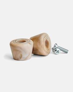 Impala Roller Skate Stoppers (2-pack) - Marawa Rose Gold