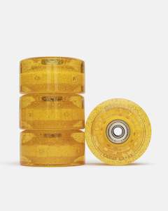 Impala Light Up Roller Skate Wheels (4-pack) - Gold