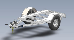 Trailer selection available for Pump & Generator machinery