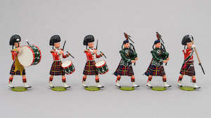 81 Pipe Band Cameron Highlanders 1854