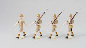 Toy manufacturing: NZ6 NZ Infantry, Egypt WWII