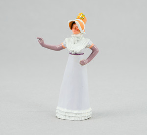 Toy manufacturing: ES09 Lady in 'Pamela' bonnet