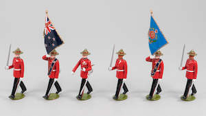 Toy manufacturing: NZ13 NZ Army Officer Cadet Colour Party 2022